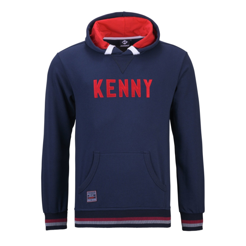 KENNY RACING BLUZA Z KAPTUREM SUZUKA KOLOR NIEBIESKI/CZERWONY ROZMIAR XXXL