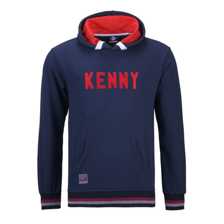 KENNY RACING BLUZA Z KAPTUREM SUZUKA KOLOR NIEBIESKI/CZERWONY ROZMIAR XXXL