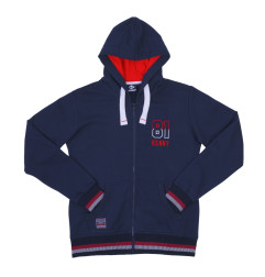 KENNY RACING BLUZA Z KAPTUREM DAMSKA SUZUKA KOLOR NIEBIESKI/CZERWONY ROZMIAR S