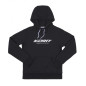KENNY RACING BLUZA Z KAPTUREM DAMSKA CORE BLACK KOLOR CZARNY ROZMIAR L