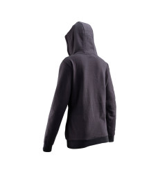 LEATT BLUZA Z KAPTUREM (DAMSKA) CORE WOMEN HOODIE GRAPHENE KOLOR GRAFITOWY ROZMIAR M (CASUAL)
