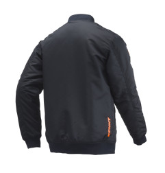 KENNY RACING KURTKA BOMBER RACING CASUAL BLACK KOLOR CZARNY ROZMIAR L