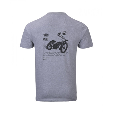 KENNY RACING KOSZULKA T-SHIRT DUST GREY KOLOR SZARY ROZMIAR M