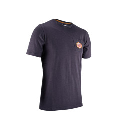 LEATT KOSZULKA T-SHIRT RETRO KOLOR GRAFITOWY ROZMIAR S