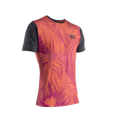 LEATT KOSZULKA PREMIUM T-SHIRT JUNGLE KOLOR GRAFITOWY/POMARAŃCZOWY/RÓŻOWY ROZMIAR L (CASUAL)