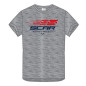 SCAR RACING WYPRZEDAŻ KOSZULKA T-SHIRT Z LOGIEM SCAR KOLOR SZARY ROZMIAR S