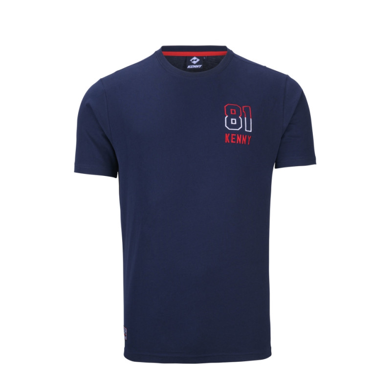 KENNY RACING KOSZULKA T-SHIRT SUZUKA NAVY KOLOR NIEBIESKI/CZERWONY ROZMIAR M