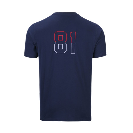 KENNY RACING KOSZULKA T-SHIRT SUZUKA NAVY KOLOR NIEBIESKI/CZERWONY ROZMIAR M