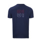 KENNY RACING KOSZULKA T-SHIRT SUZUKA NAVY KOLOR NIEBIESKI/CZERWONY ROZMIAR M
