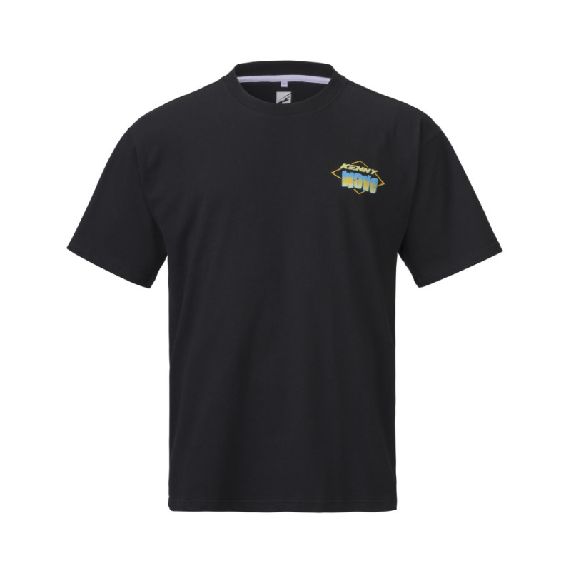 KENNY RACING KOSZULKA T-SHIRT WAVE OVERSIZE BLACK KOLOR CZARNY ROZMIAR S