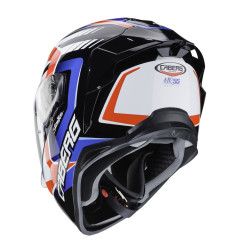 Caberg Drift Evo MR55 kask integralny z blendą, Pinlock, ciemny wizjer, czerwono-niebiesko-biały XXL