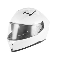 NOX KASK INTEGRALNY (FULL FACE) Z BLENDĄ N402 SOLID KOLOR BIAŁY POŁYSK ROZMIAR XS