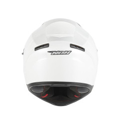 NOX KASK INTEGRALNY (FULL FACE) Z BLENDĄ N402 SOLID KOLOR BIAŁY POŁYSK ROZMIAR XS