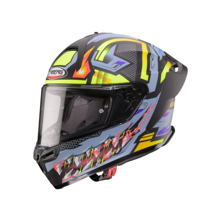 CABERG KASK INTEGRALNY ROXTER HUNTER KOLOR CZARNY MAT/SZARY/ŻÓŁTY FLUO ROZMIAR XXL