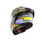 CABERG KASK INTEGRALNY ROXTER HUNTER KOLOR CZARNY MAT/SZARY/ŻÓŁTY FLUO ROZMIAR XXL