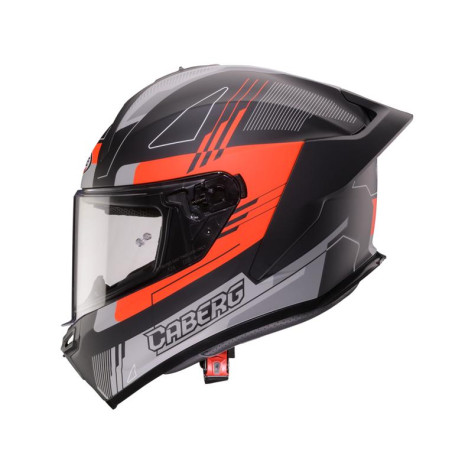 CABERG KASK INTEGRALNY ROXTER COLT KOLOR CZARNY MAT/CZERWONY FLUO/CZARNY ROZMIAR L