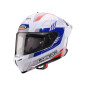 CABERG KASK INTEGRALNY ROXTER COLT KOLOR BIAŁY/CZERWONY/NIEBIESKI ROZMIAR M