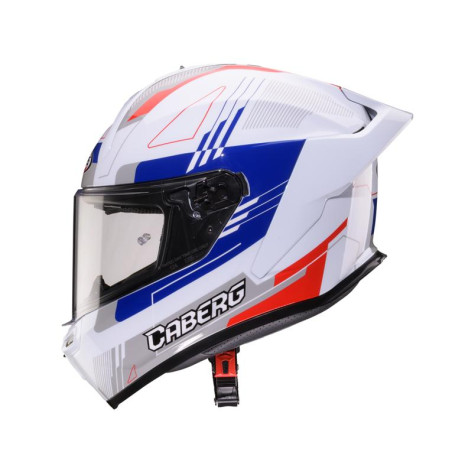 CABERG KASK INTEGRALNY ROXTER COLT KOLOR BIAŁY/CZERWONY/NIEBIESKI ROZMIAR L