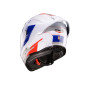 CABERG KASK INTEGRALNY ROXTER COLT KOLOR BIAŁY/CZERWONY/NIEBIESKI ROZMIAR L