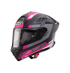 CABERG KASK INTEGRALNY ROXTER COLT KOLOR CZARNY MAT/BIAŁY/FUKSJA (INTENSYWNY ODCIEŃ RÓŻOWEGO) ROZMIAR XS
