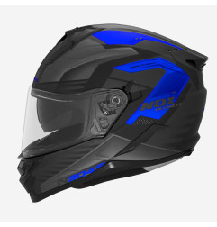 NOX PROMOCJA KASK INTEGRALNY (FULL FACE) Z BLENDĄ N304S CARVER KOLOR CZARNY/NIEBIESKI MAT ROZMIAR L