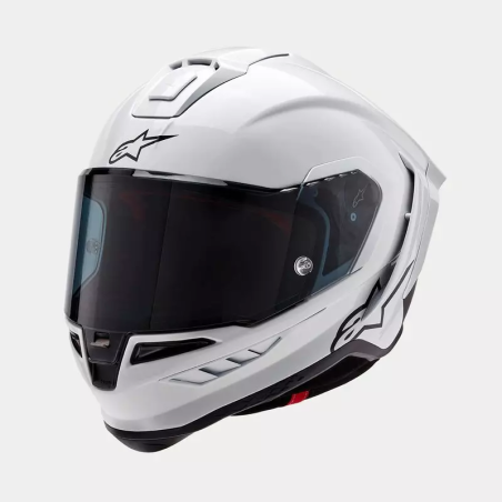 Kask motocyklowy integralny Alpinestars Supertech R10 biały czarny matt M