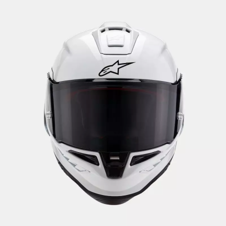 Kask motocyklowy integralny Alpinestars Supertech R10 biały czarny matt M
