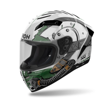 Kask motocyklowy integralny Airoh Connor Alligator Gloss M