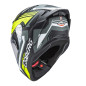 Caberg Drift Evo II Jarama – kask integralny z blendą, czarno-szaro-żółty fluo mat, S, Pinlock