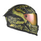 Kask integralny Goliath Mythology, czarny mat/złoty, rozmiar S, z ciemną szybą Kask integralny Goliath Mythology, czarny mat/złoty, rozmiar S, z ciemną szybą