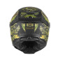 Kask integralny Goliath Mythology, czarny mat/złoty, rozmiar S, z ciemną szybą Kask integralny Goliath Mythology, czarny mat/złoty, rozmiar S, z ciemną szybą