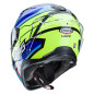 Caberg Kask Integralny Drift Evo LB29 Pinlock Czarny/Niebieski/Żółty Fluo XL