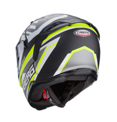 Caberg Avalon X Kira kask integralny czarny mat/szary/żółty fluo, rozmiar S