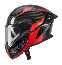 Caberg Drift Evo II Carbon Nova Red kask integralny z blendą, Pinlock, XL