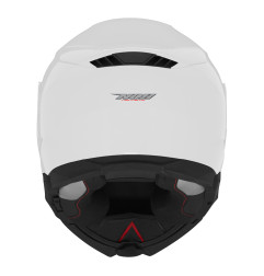 NOX KASK SZCZĘKOWY (FLIP-UP) Z BLENDĄ N967 SOLID KOLOR BIAŁY POŁYSK ROZMIAR XXL (PINLOCK DO TEGO MODELU - FILMPINLOCK30DKS166)