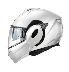 KAPPA KASK KV55 SOLID SZCZĘKOWY MODUŁOWY (FLIP-BACK) Z BLENDĄ KOLOR BIAŁY ROZMIAR 56 / S (HOMOLOGACJA ECE 22R06)
