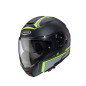CABERG KASK SZCZĘKOWY FLIP-UP MODEL LEVO X ELITE KOLOR CZARNY MAT/SZARY/ZÓŁTY FLUO ROZMIAR S (PINLOCK W ZESTAWIE)
