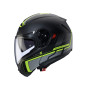 CABERG KASK SZCZĘKOWY FLIP-UP MODEL LEVO X ELITE KOLOR CZARNY MAT/SZARY/ZÓŁTY FLUO ROZMIAR L (PINLOCK W ZESTAWIE)
