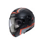 CABERG KASK SZCZĘKOWY FLIP-UP MODEL LEVO X ELITE KOLOR CZARNY MAT/SZARY/CZERWONY FLUO ROZMIAR M (PINLOCK W ZESTAWIE)