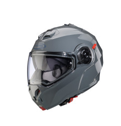 CABERG KASK SZCZĘKOWY FLIP-UP MODEL DUKE EVO SOLID KOLOR SZARY POŁYSK ROZMIAR L (PINLOCK W ZESTAWIE)