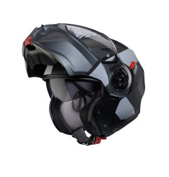 CABERG KASK SZCZĘKOWY FLIP-UP MODEL DUKE EVO INDY KOLOR SZARY/CZARNY MAT ROZMIAR L (PINLOCK W ZESTAWIE)