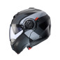CABERG KASK SZCZĘKOWY FLIP-UP MODEL DUKE EVO INDY KOLOR SZARY/CZARNY MAT ROZMIAR XL (PINLOCK W ZESTAWIE)