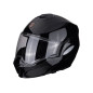 SCORPION KASK SZCZĘKOWY (SZCZĘKA DO TYŁU) EXO-TECH SOLID BLACK KOLOR CZARNY ROZMIAR S