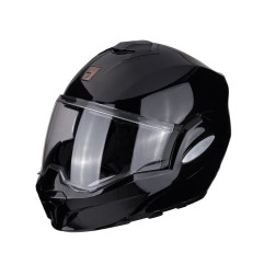 SCORPION KASK SZCZĘKOWY (SZCZĘKA DO TYŁU) EXO-TECH SOLID BLACK KOLOR CZARNY ROZMIAR XL