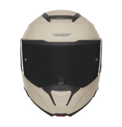 NOX KASK SZCZĘKOWY (FLIP-UP) Z BLENDĄ N967 SOLID KOLOR PIASKOWY MAT ROZMIAR XL (PINLOCK DO TEGO MODELU - FILMPINLOCK30DKS166)