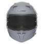 NOX KASK SZCZĘKOWY (FLIP-UP) Z BLENDĄ N968 SOLID KOLOR SZARY POŁYSK ROZMIAR M