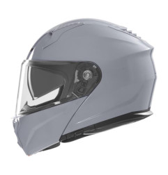 NOX KASK SZCZĘKOWY (FLIP-UP) Z BLENDĄ N968 SOLID KOLOR SZARY POŁYSK ROZMIAR L