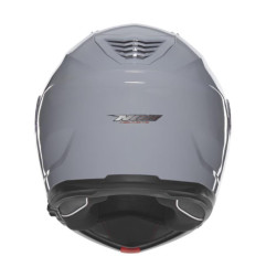 NOX KASK SZCZĘKOWY (FLIP-UP) Z BLENDĄ N968 SOLID KOLOR SZARY POŁYSK ROZMIAR L