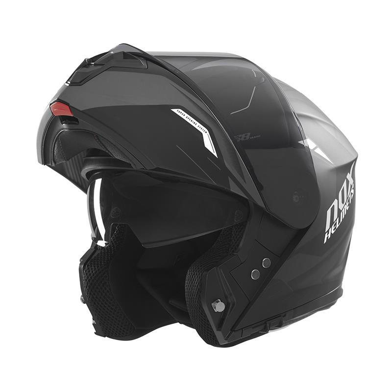 NOX PROMOCJA KASK SZCZĘKOWY (FLIP-UP) Z BLENDĄ N968 ULTRA KOLOR CZARNY/BIAŁY MAT ROZMIAR XL NOX PROMOCJA KASK SZCZĘKOWY (FLIP-UP) Z BLENDĄ N968 ULTRA KOLOR CZARNY/BIAŁY MAT ROZMIAR XL
