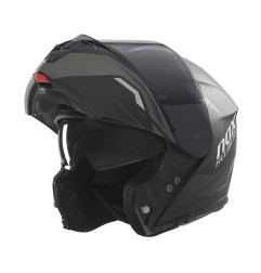 NOX PROMOCJA KASK SZCZĘKOWY (FLIP-UP) Z BLENDĄ N968 ULTRA KOLOR CZARNY/TYTANOWY MAT ROZMIAR XXL